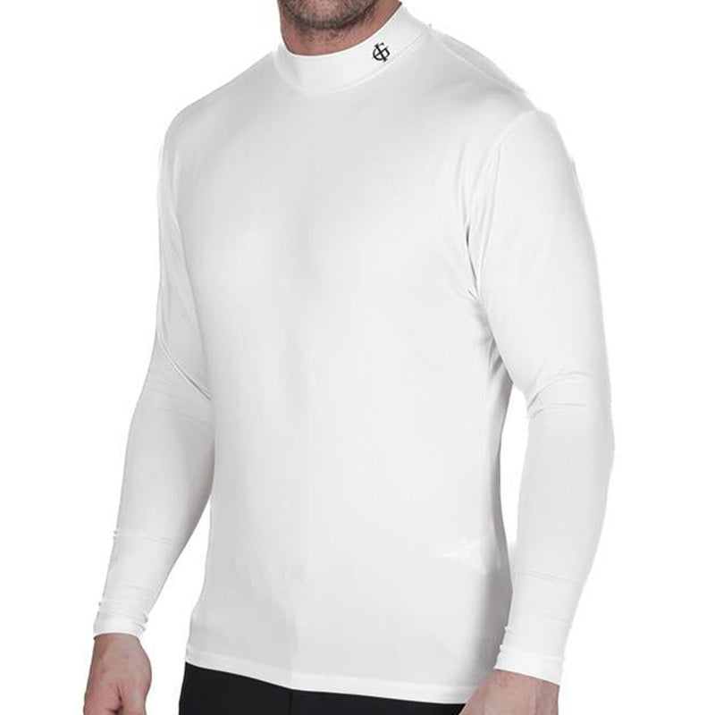 Island Green Long Sleeved Thermal Base Layer - White