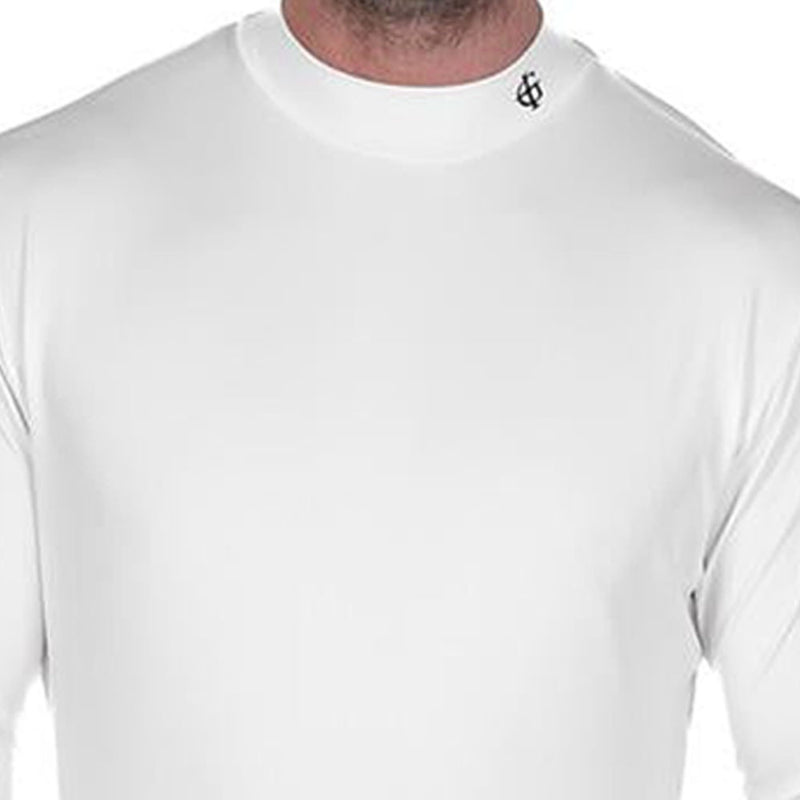 Island Green Long Sleeved Thermal Base Layer - White