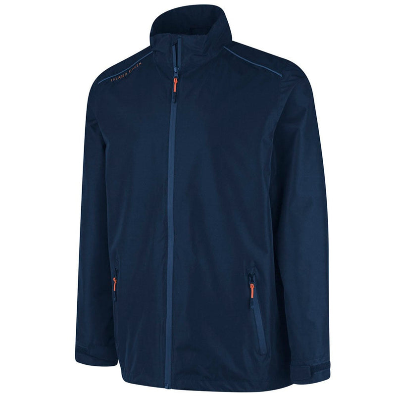 Island Green Junior Waterproof Jacket - Navy