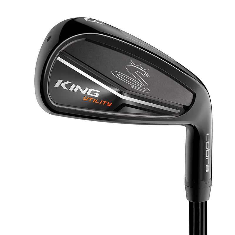 Cobra KING Black Utility Golf Hybrid Iron Steel