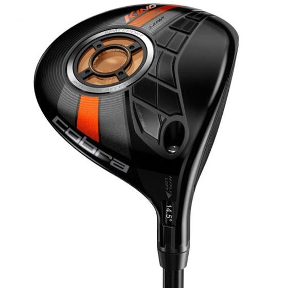 Cobra King LTD Golf Fairway Wood - Black/Orange