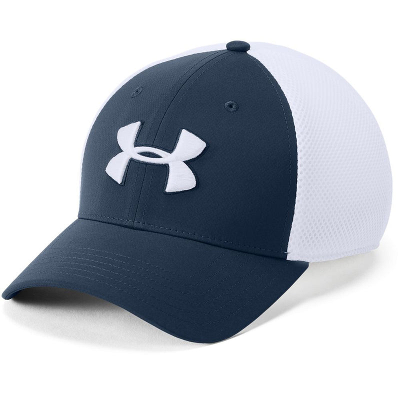 Under Armour TB Classic Mesh Golf Cap - Academy/White