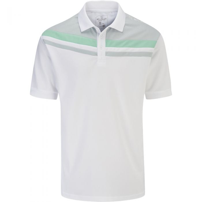 Stuburt Leckford Polo Shirt - White