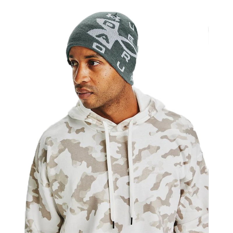 Billboard Under Armour Billboard Reversible Beanie - Lichen Blue/Halo Grey/Black