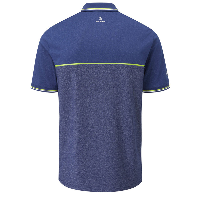 Oscar Jacobson Belford Polo Shirt - Navy Marl