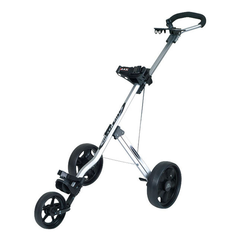 Big Max Lite Max III 3-Wheel Push Trolley - Silver