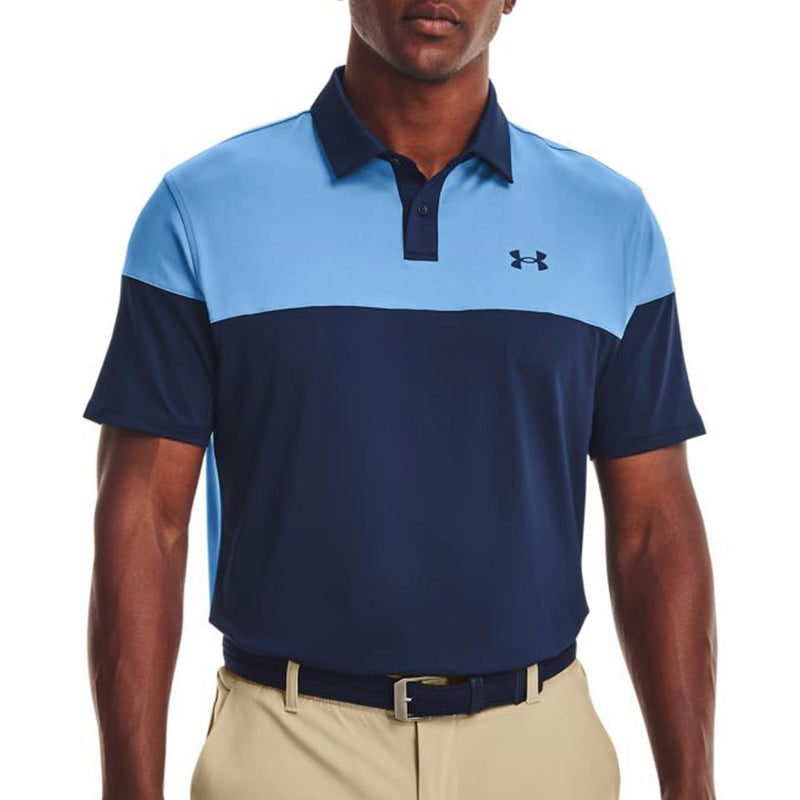 Under Armour T2G Blocked Polo - Academy/Nova Blue