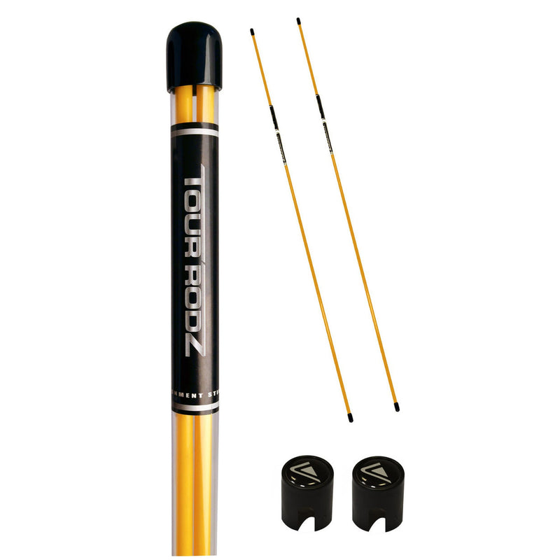 Longridge Tour Rodz Golf Alignment Sticks - Yellow