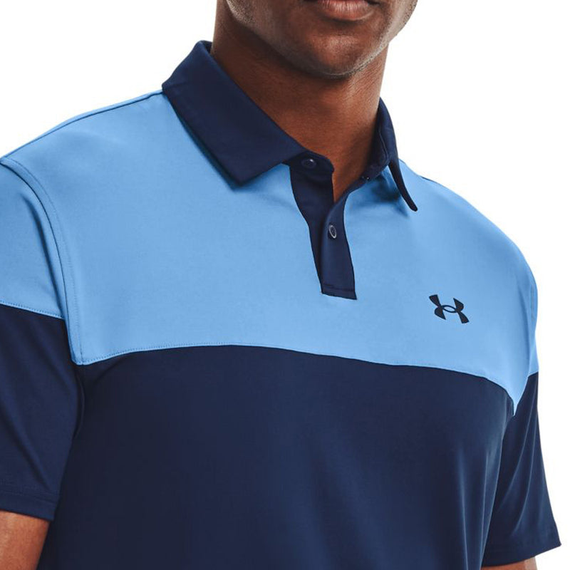 Under Armour T2G Blocked Polo - Academy/Nova Blue