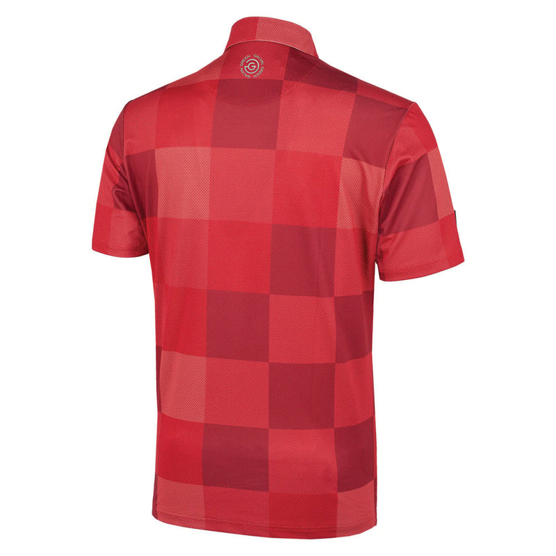 Galvin Green Mac Polo Shirt - Red/Rio Red