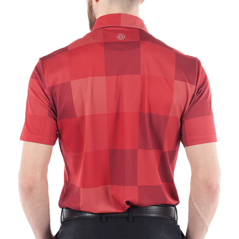 Galvin Green Mac Polo Shirt - Red/Rio Red