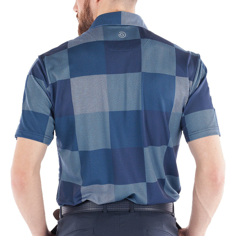 Galvin Green Mac Polo Shirt - Navy/Blue Bell