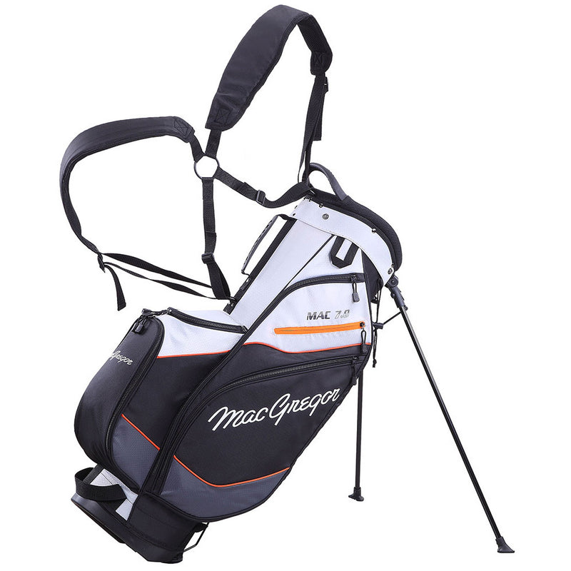 MacGregor Mac 7.0 Stand Bag - Silver/Black/Orange