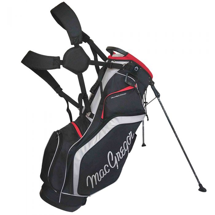 MacGregor Response 9&Prime; Stand Bag - Black/Silver