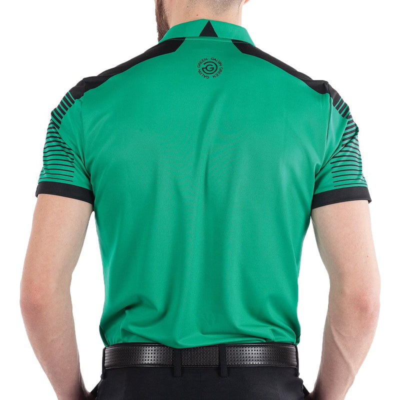 Galvin Green Marcus Polo Shirt - Green/Black