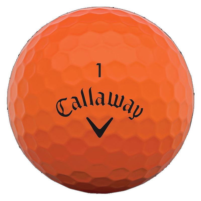 Callaway Supersoft Golf Balls - Matte Orange - 12 Pack