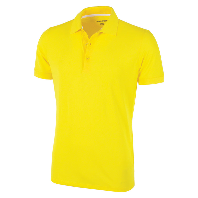 Galvin Green Max  Polo Shirt - Yellow