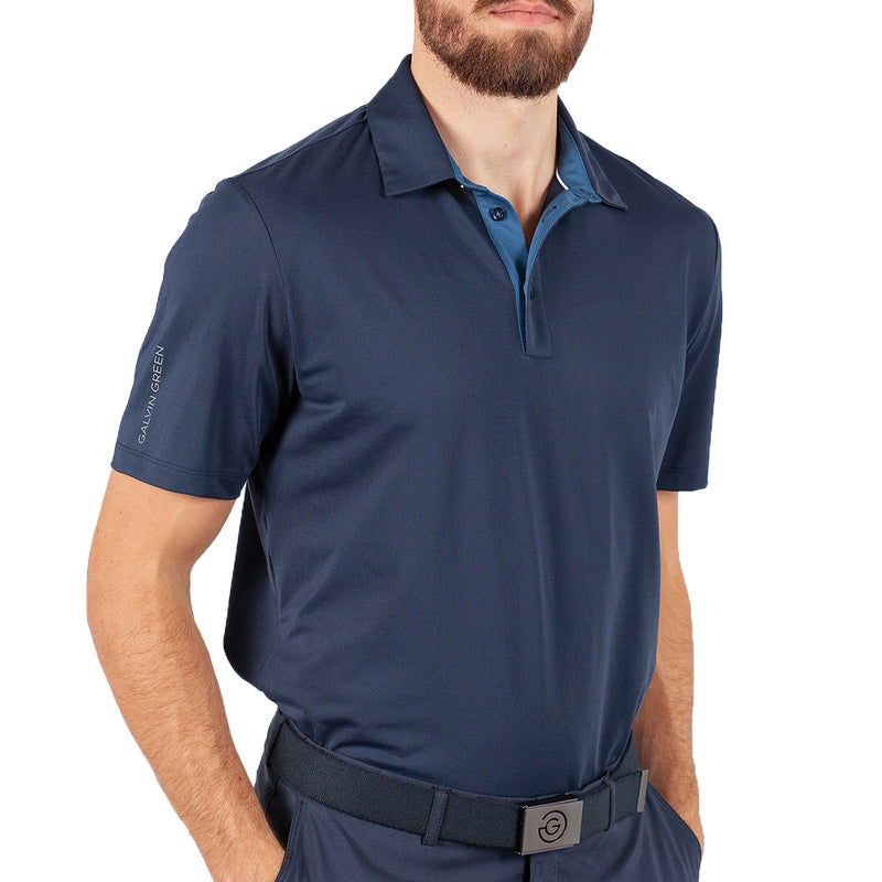 Galvin Green Milan V8+ Polo Shirt - Navy