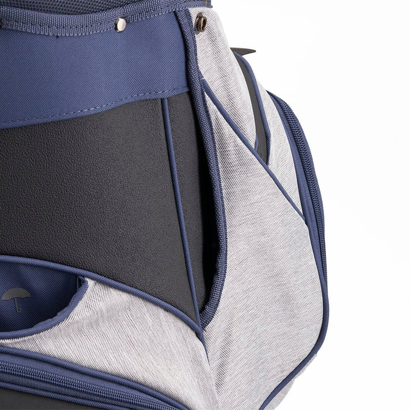 Mizuno BR-D4C Cart Bag - Grey/Navy