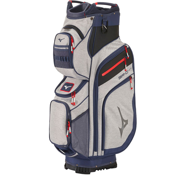 Mizuno BR-D4C Cart Bag - Grey/Navy