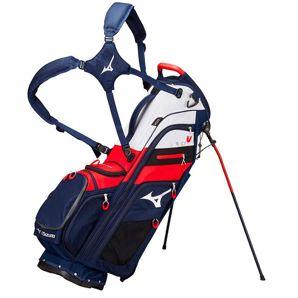 Mizuno BR-D4 Stand Bag - Navy/Red