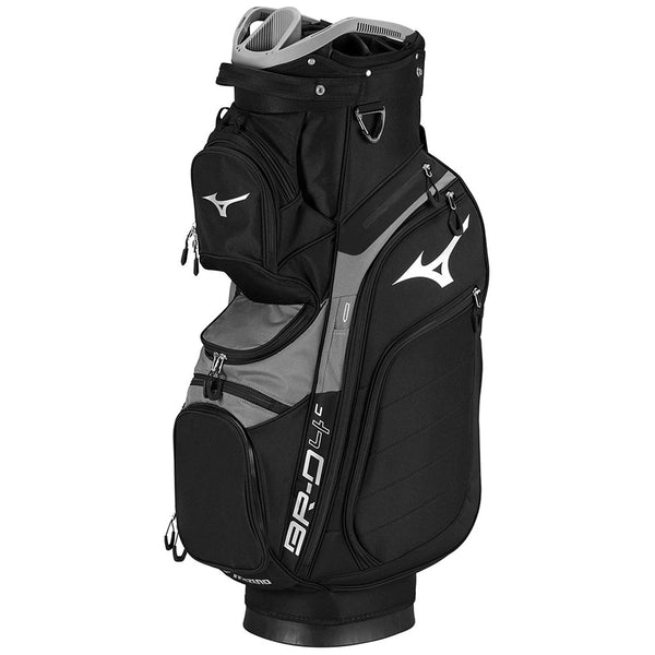 Mizuno BR-D4C Cart Bag - Black/Grey