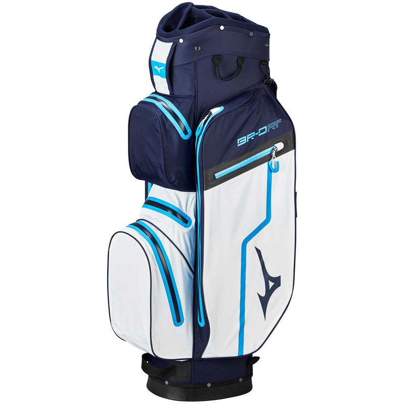 Mizuno BR-DRI Waterproof Cart Bag - Navy/White