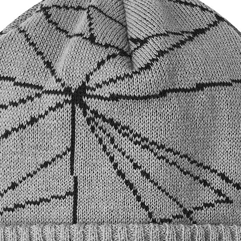 Mizuno Breath Thermo Graphic Beanie Hat - Grey