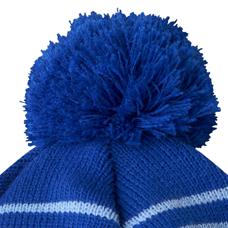 Mizuno Breath Thermo Pom Beanie Hat - Blue