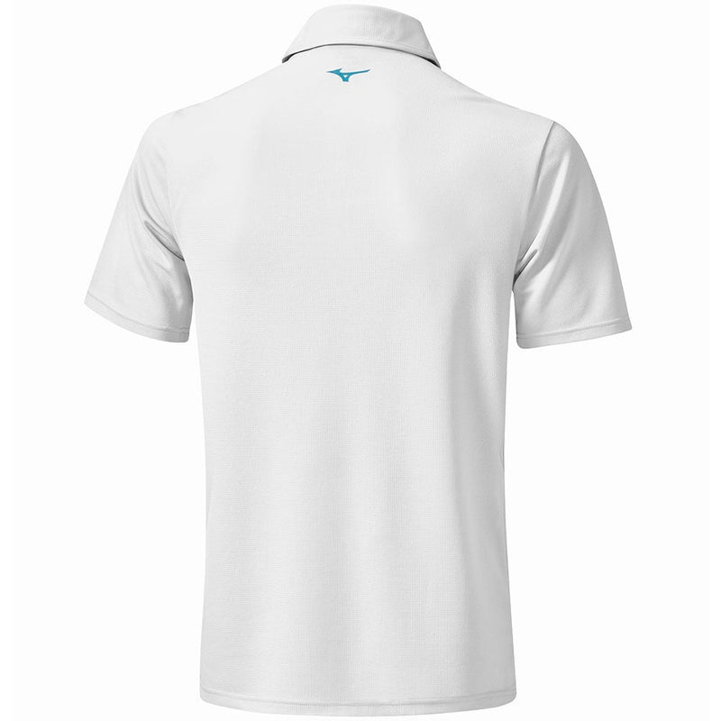 Mizuno Checker Polo Shirt - White