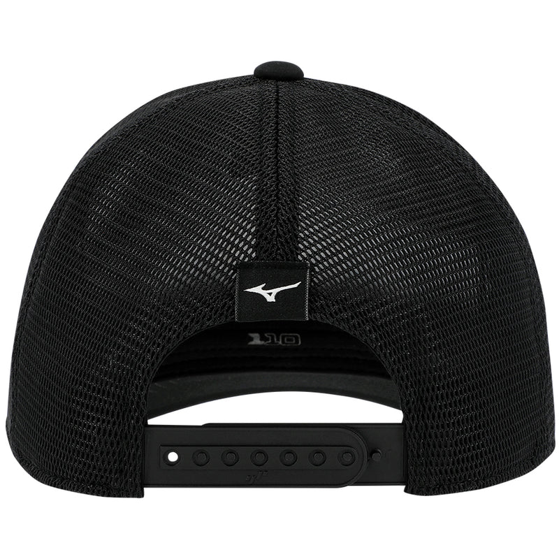 Mizuno Crossed Clubs Mesh Cap - Black