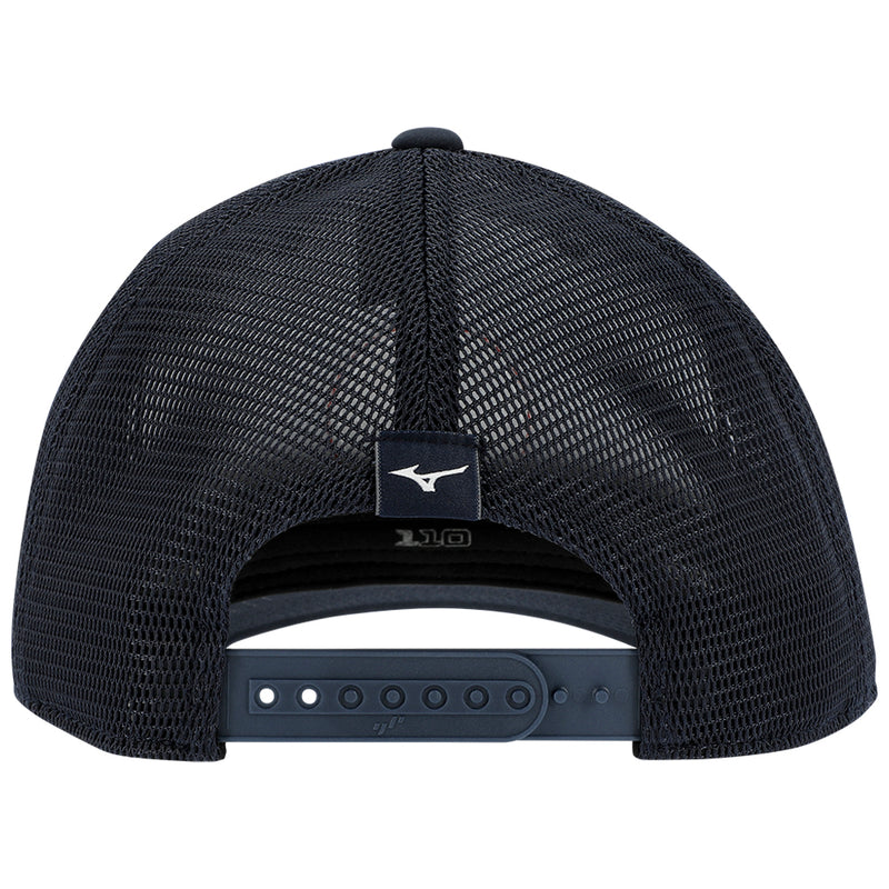 Mizuno Crossed Clubs Mesh Cap - Navy