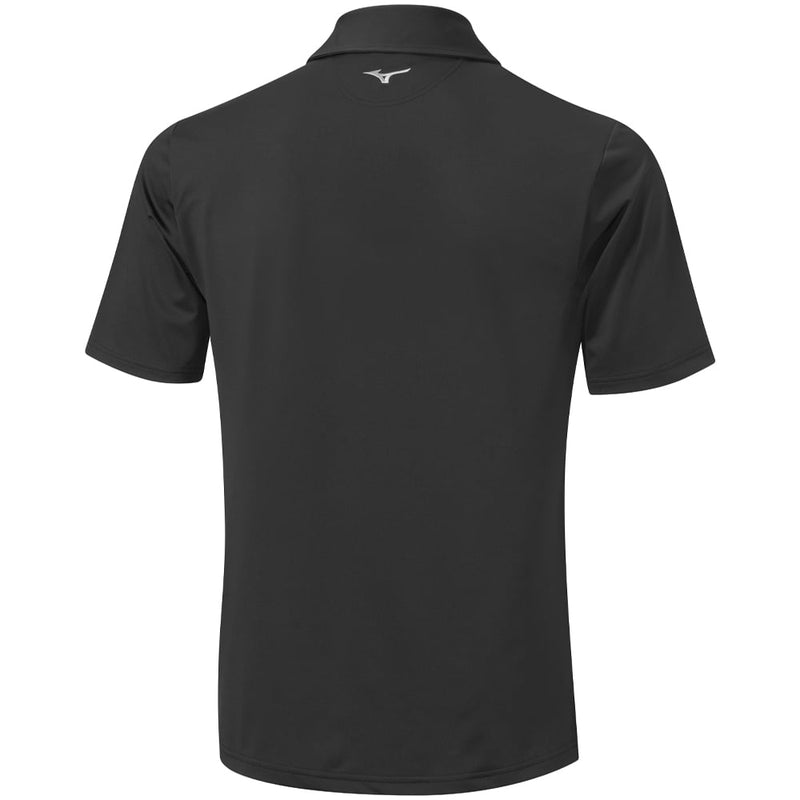 Mizuno Elite Print Polo Shirt - Black