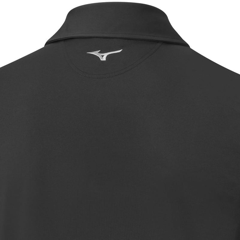 Mizuno Elite Print Polo Shirt - Black