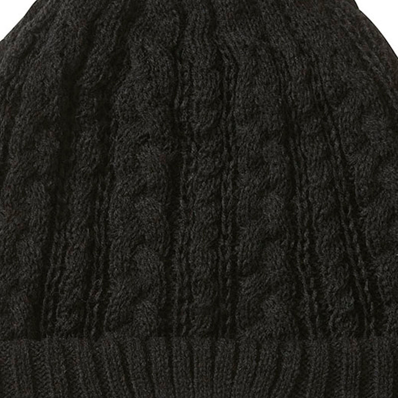 Mizuno Knit Bobble Hat - Black