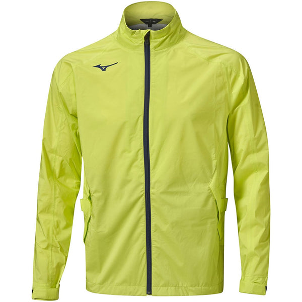 Mizuno Nexlite Flex Waterproof Jacket - Lime Yellow