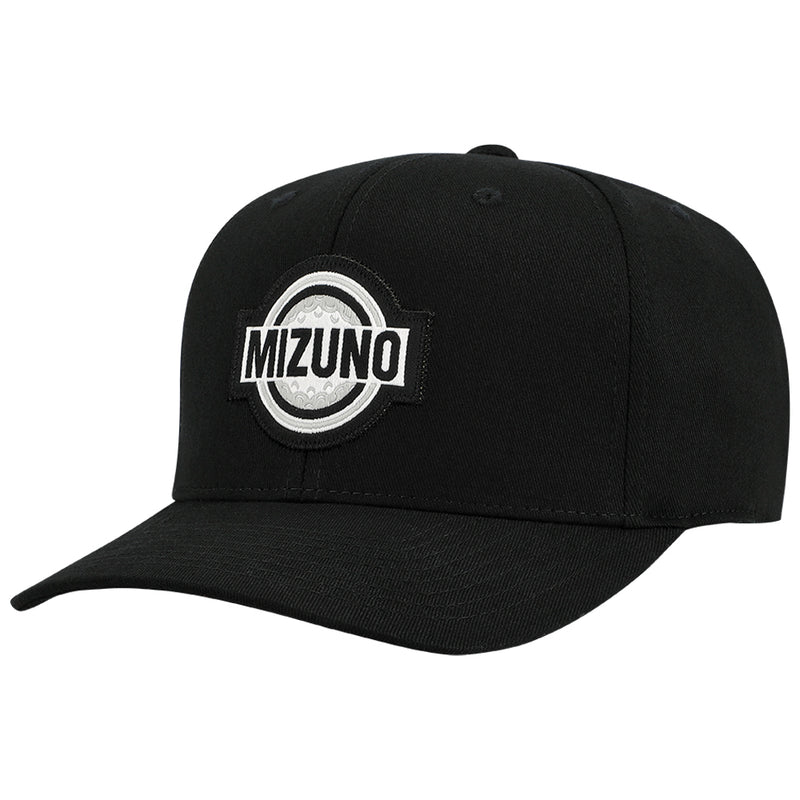 Mizuno Patch Snapback Cap - Black