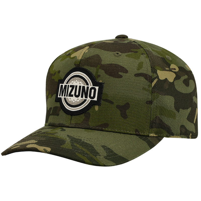 Mizuno Patch Snapback Cap - Camo