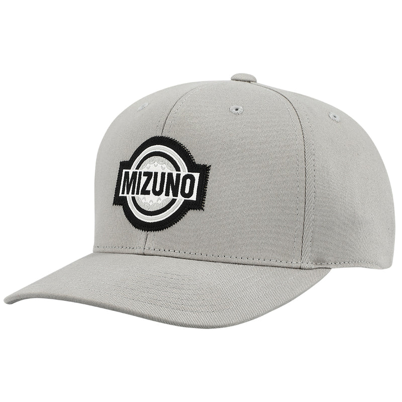 Mizuno Patch Snapback Cap - Grey