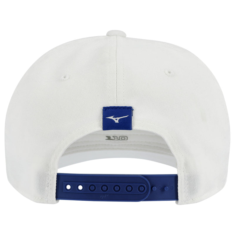 Mizuno Patch Snapback Cap - White