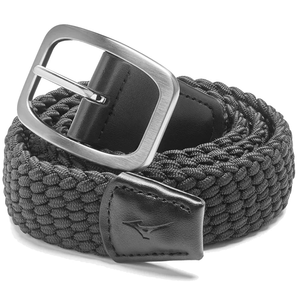 Mizuno Players Belt - Charcoal Grey