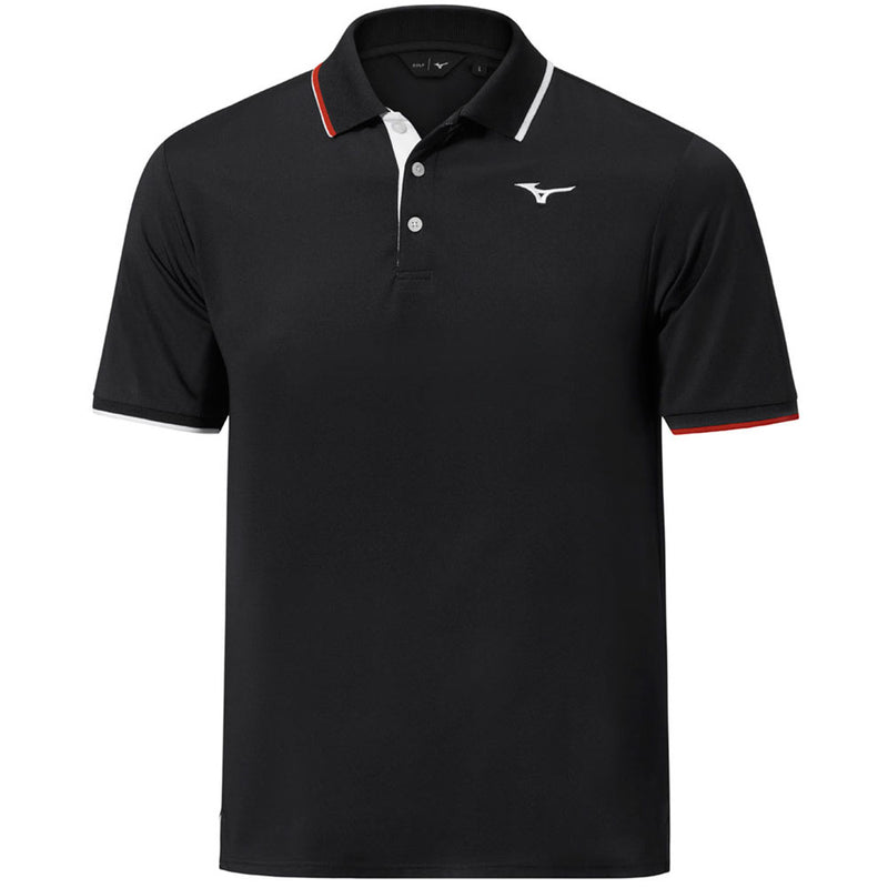 Mizuno Quick Dry Comp Plus Polo Shirt - Black