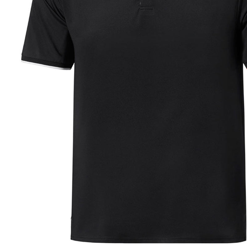 Mizuno Quick Dry Comp Plus Polo Shirt - Black