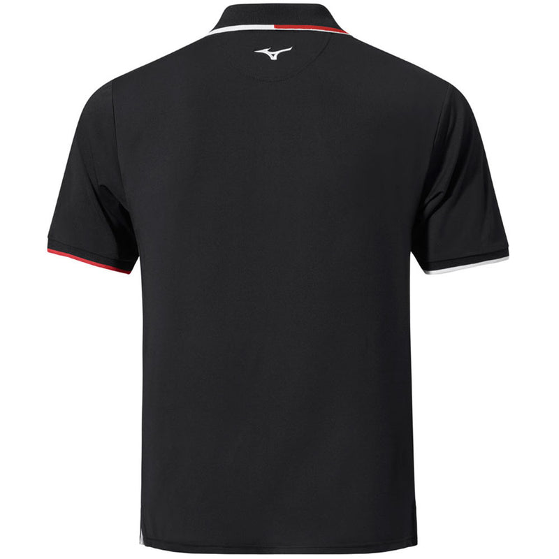 Mizuno Quick Dry Comp Plus Polo Shirt - Black