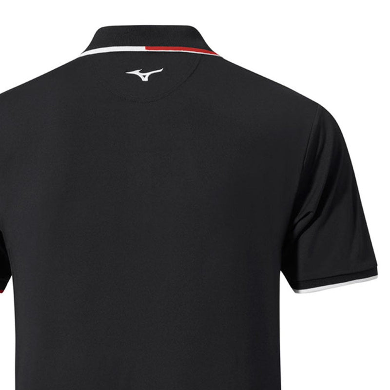 Mizuno Quick Dry Comp Plus Polo Shirt - Black