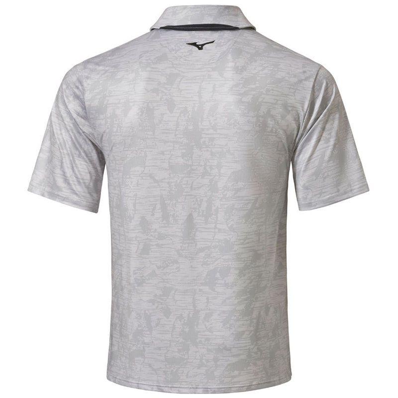 Mizuno Quick Dry Hazard Polo Shirt - Light Grey
