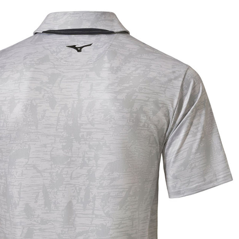 Mizuno Quick Dry Hazard Polo Shirt - Light Grey