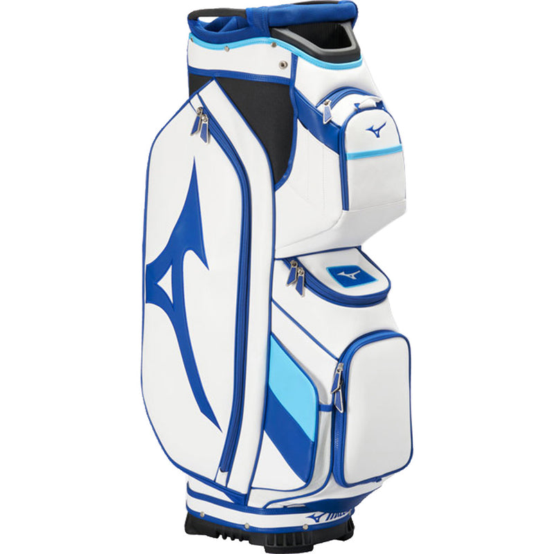 Mizuno Tour Cart Bag - White/Blue