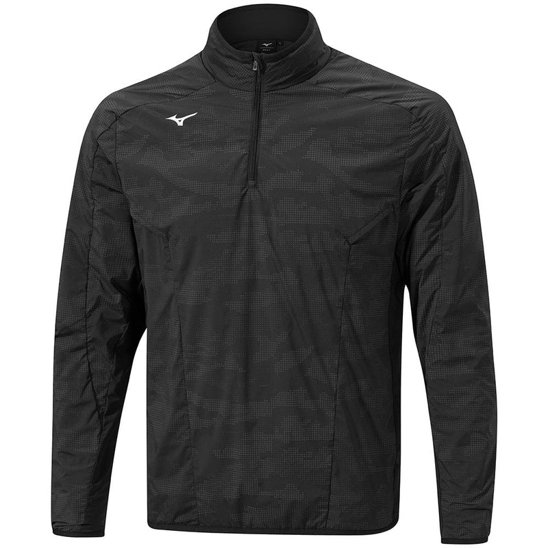 Mizuno Winter Stretch 1/4 Zip Jacket - Black