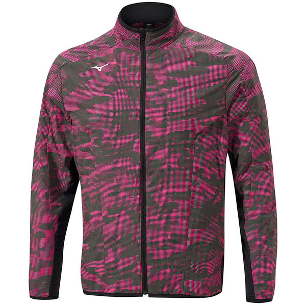 Mizuno Winter Stretch Full Zip Jacket - Pink Camo